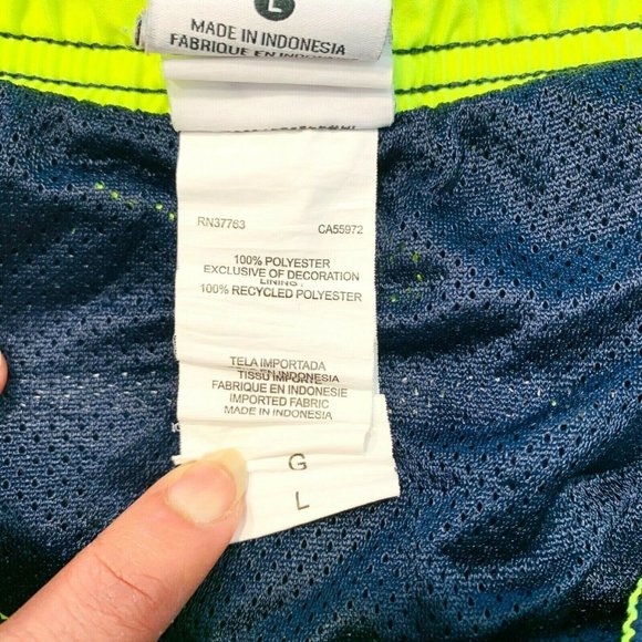 Vintage Nike Swim‎ Trunks Board Shorts Mesh Lined - Picture 6 of 12